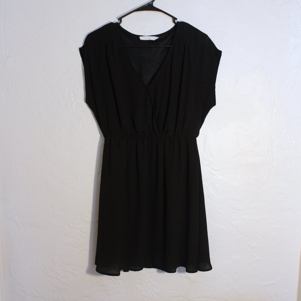 COPY - Lush a-line twirly cocktail black